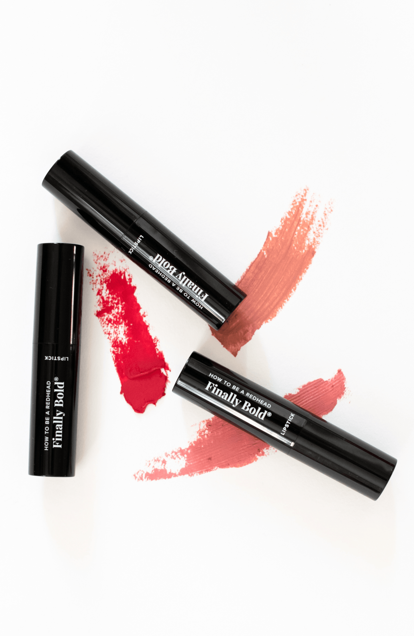 Finally Bold® - Lipsticks for Redheads Finally Have Brows® - Tinted Redhead Eyebrow Gel - Redhead Makeup