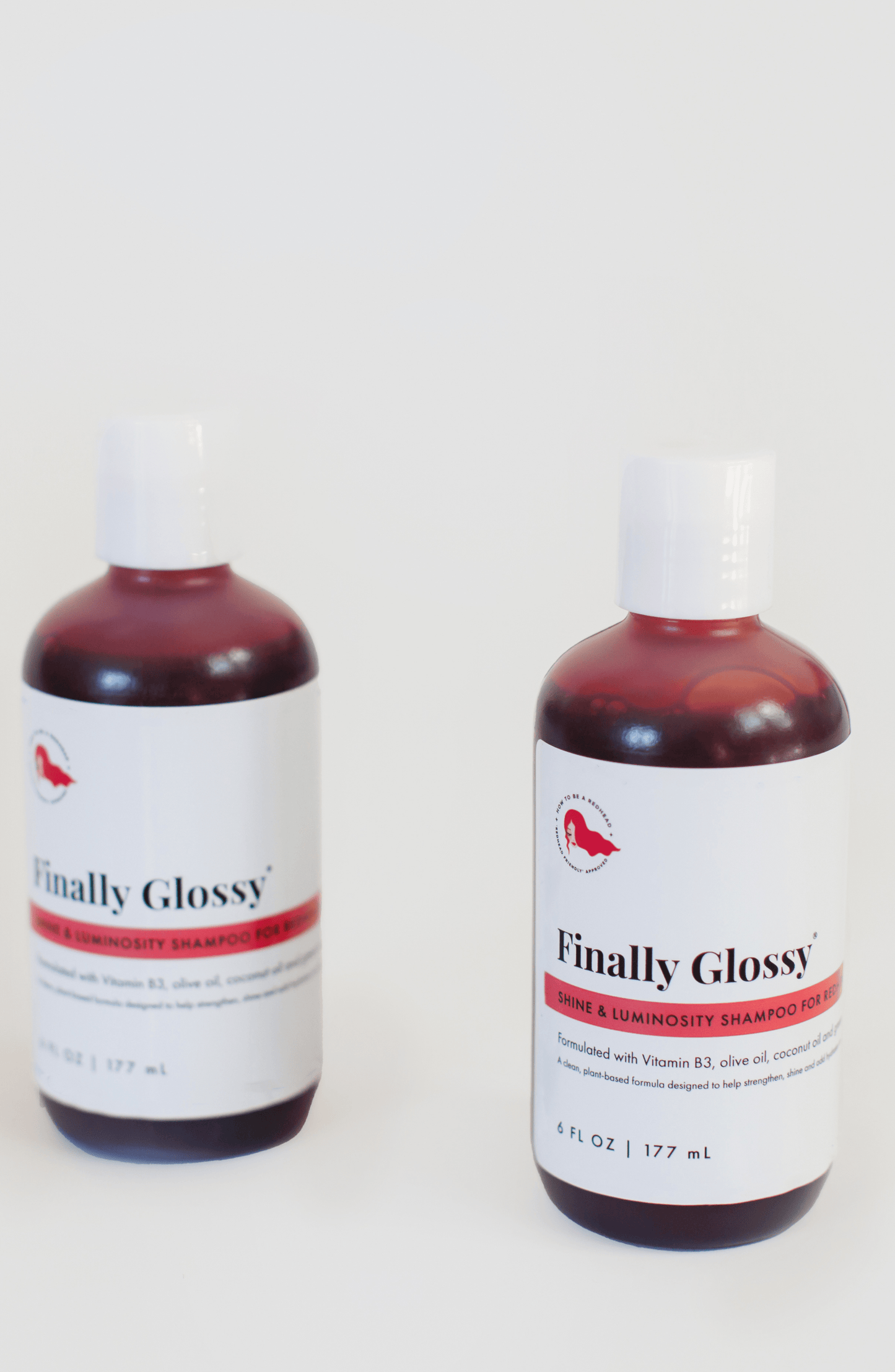 Finally Glossy® Shine & Luminosity Shampoo for Redheads