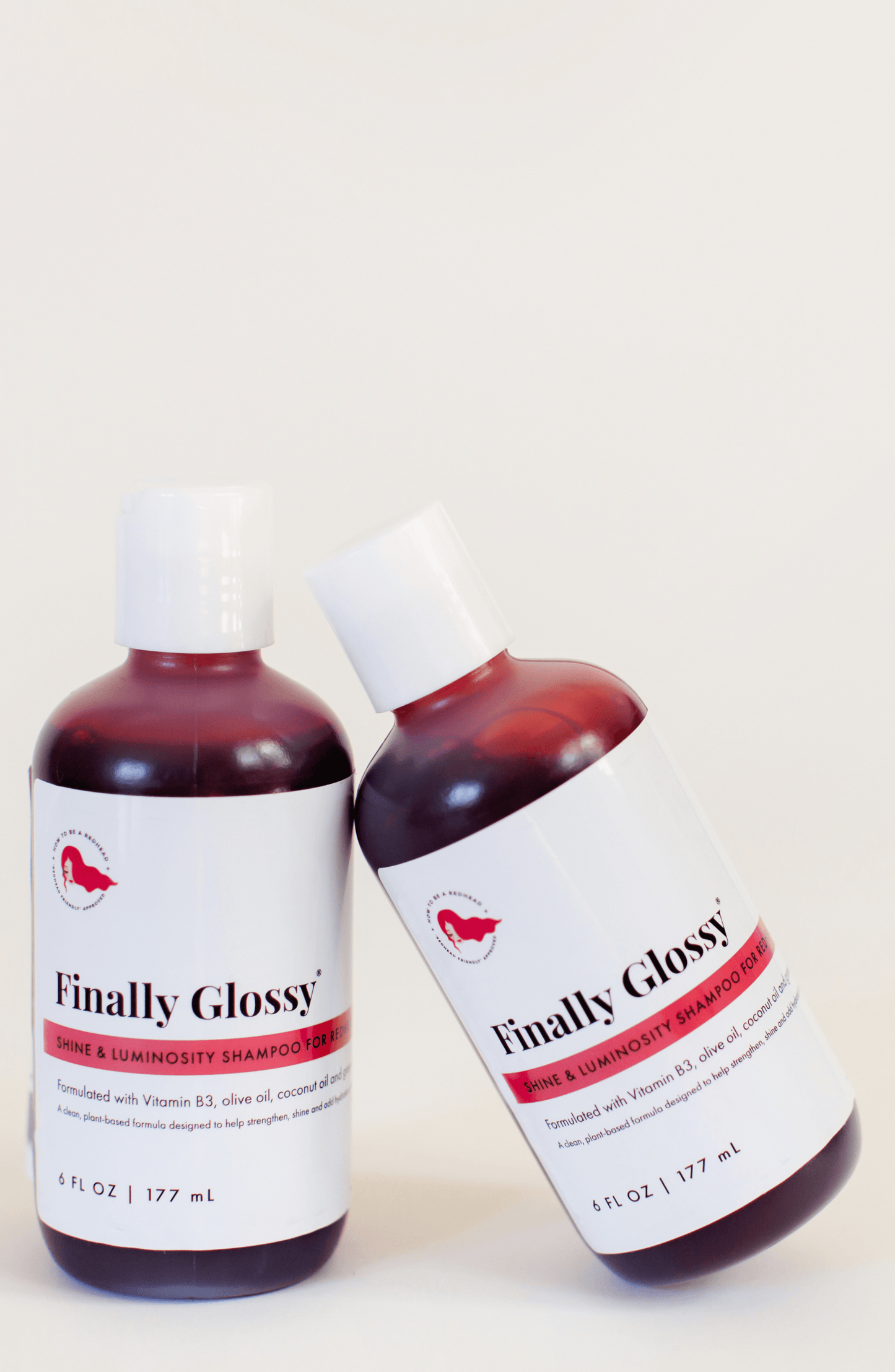 Finally Glossy® Shine & Luminosity Shampoo for Redheads