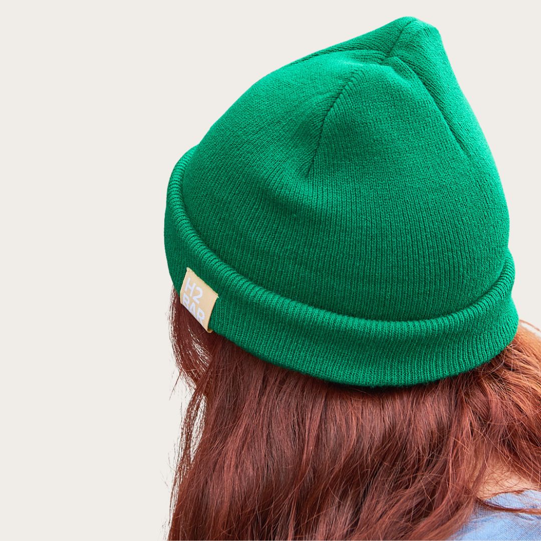 H2BAR Green Knitted Beanie H2BAR Green Knitted Beanie