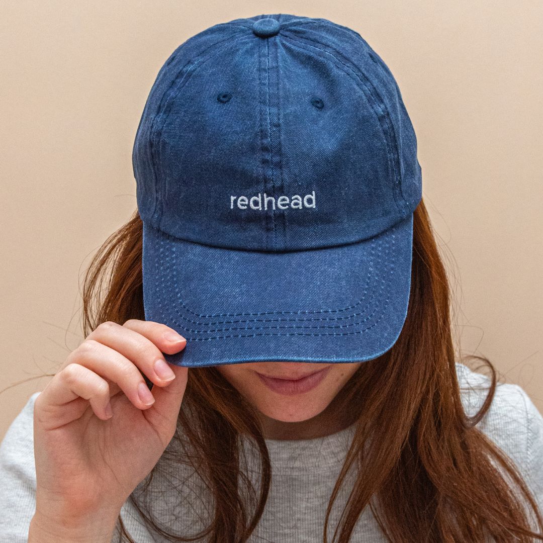 Redhead Embroidered Denim Baseball Hat Redhead Embroidered Denim Baseball Hat