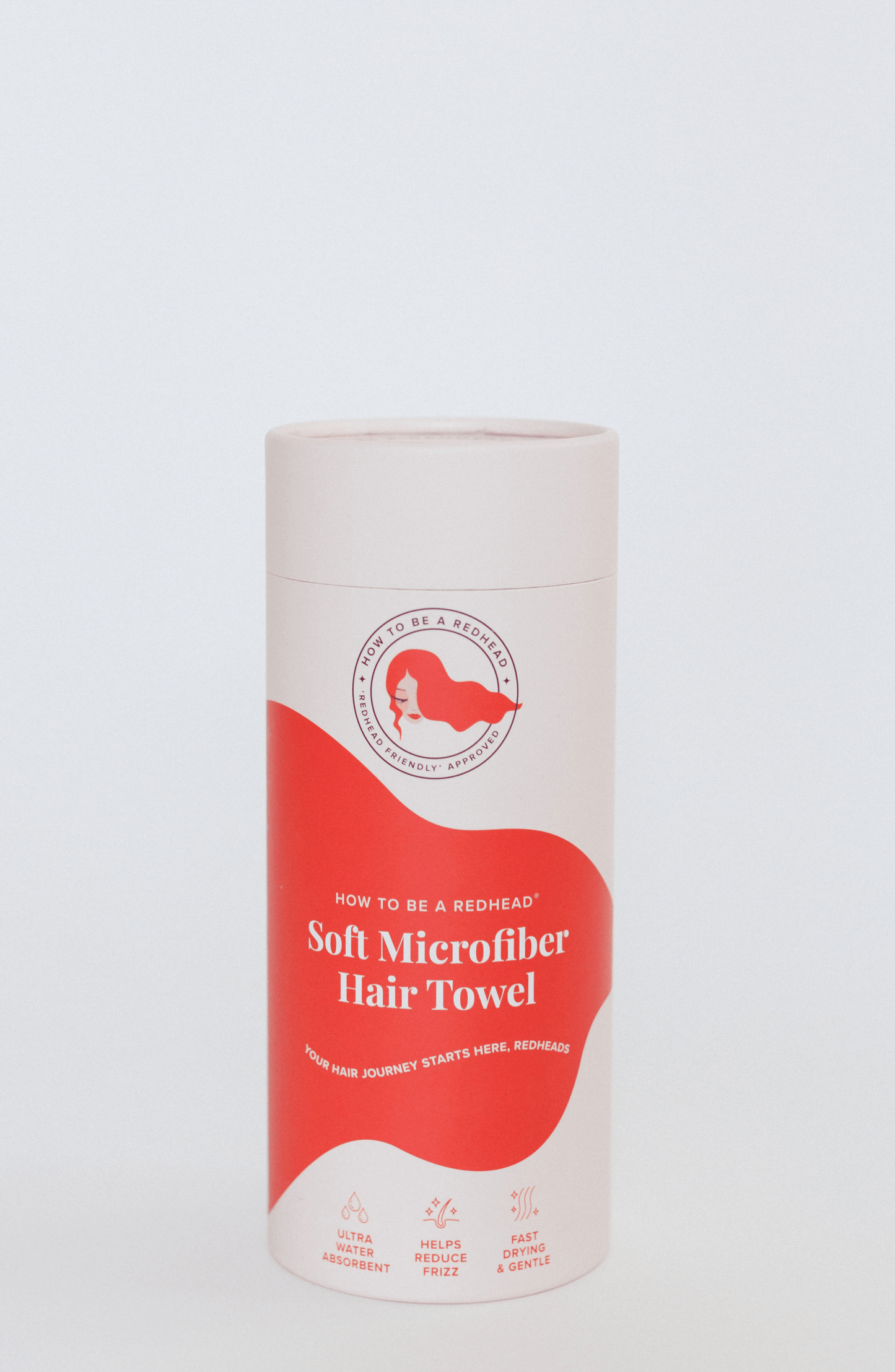 Soft Microfiber Hair Towel for Redheads