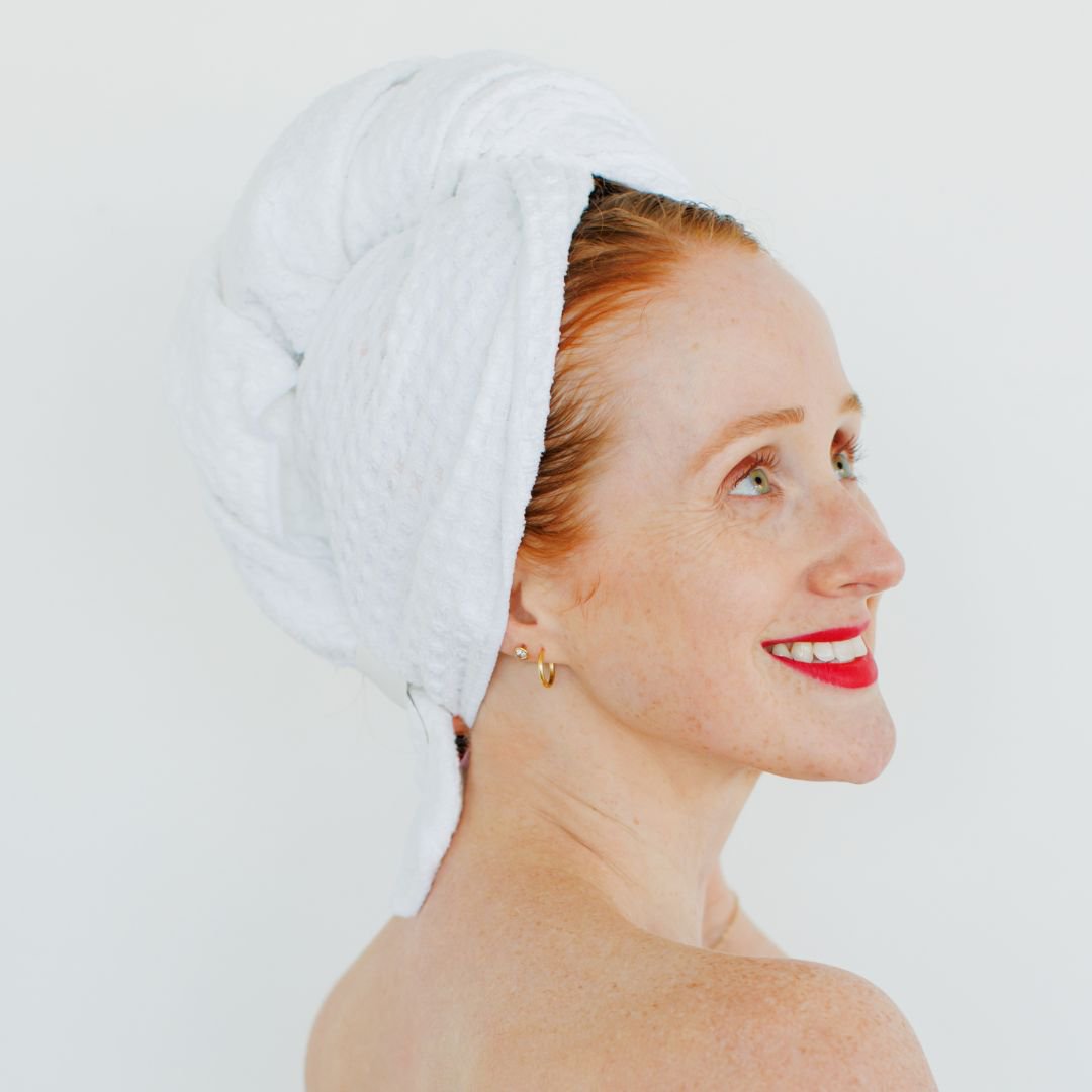 Soft Microfiber Hair Towel for Redheads Soft Microfiber Hair Towel for Redheads - Redhead Beauty Products