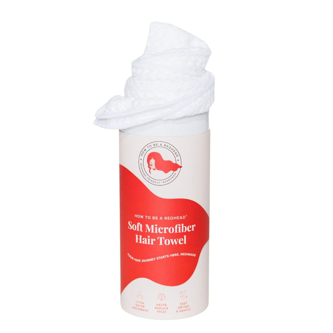 Soft Microfiber Hair Towel for Redheads Soft Microfiber Hair Towel for Redheads - Redhead Beauty Products