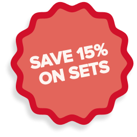 Save 15% on sets!