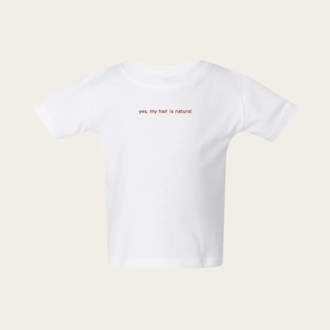 18M Jersey Tee (Infant) Yes, My Hair Is Natural Tee Yes, My Hair Is Natural Tee