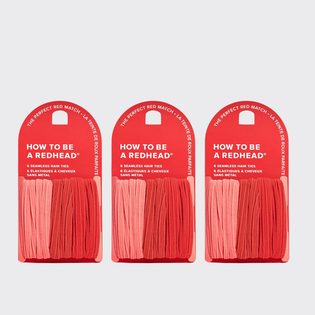 3 Packs of Hair Ties Redhead Hair Ties Redhead Hair Ties