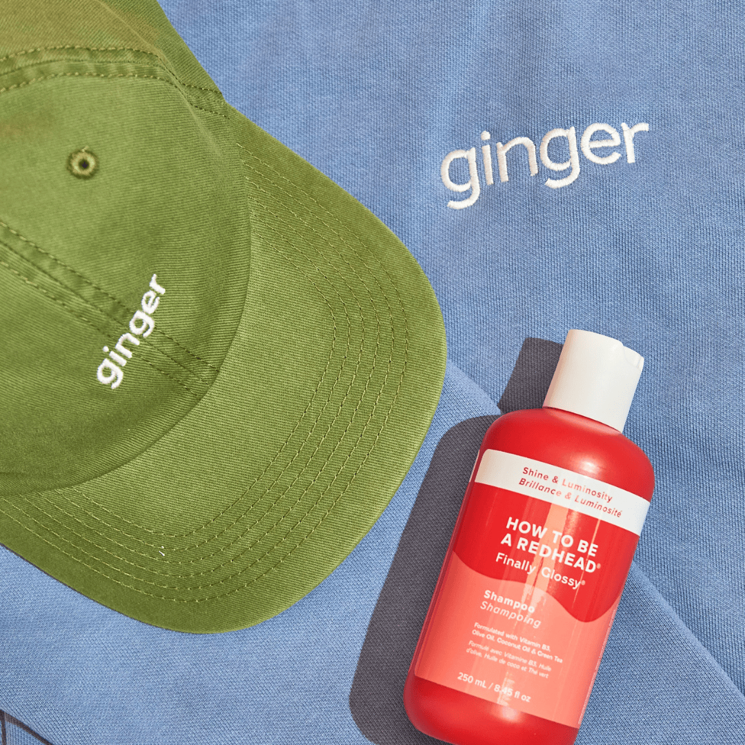 Denim Green Ginger Hat / Ginger Blue Luxe Embroidered Sweatshirt / S The Redhead Men’s Bundle The Redhead Men’s Bundle
