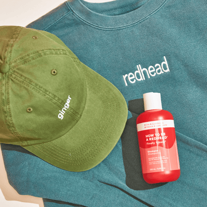 Denim Green Ginger Hat / Redhead Green Luxe Embroidered Sweatshirt / S The Redhead Men’s Bundle The Redhead Men’s Bundle