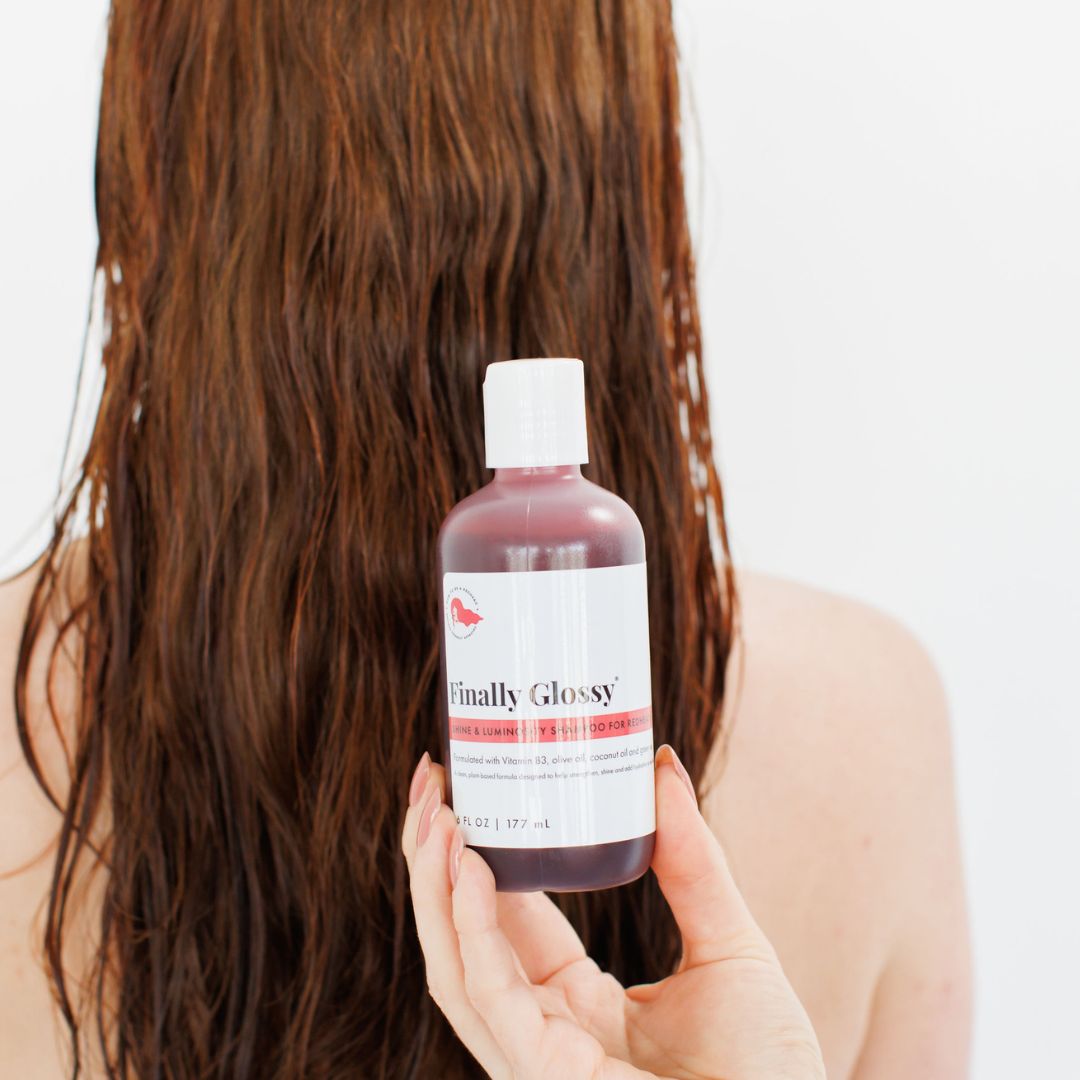 Finally Glossy® Shine & Luminosity Shampoo for Redheads - How to be a Redhead