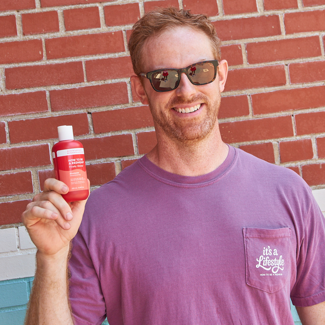 Finally Glossy® Shine & Luminosity Shampoo for Redheads Finally Glossy® Shine & Luminosity Shampoo for Redheads