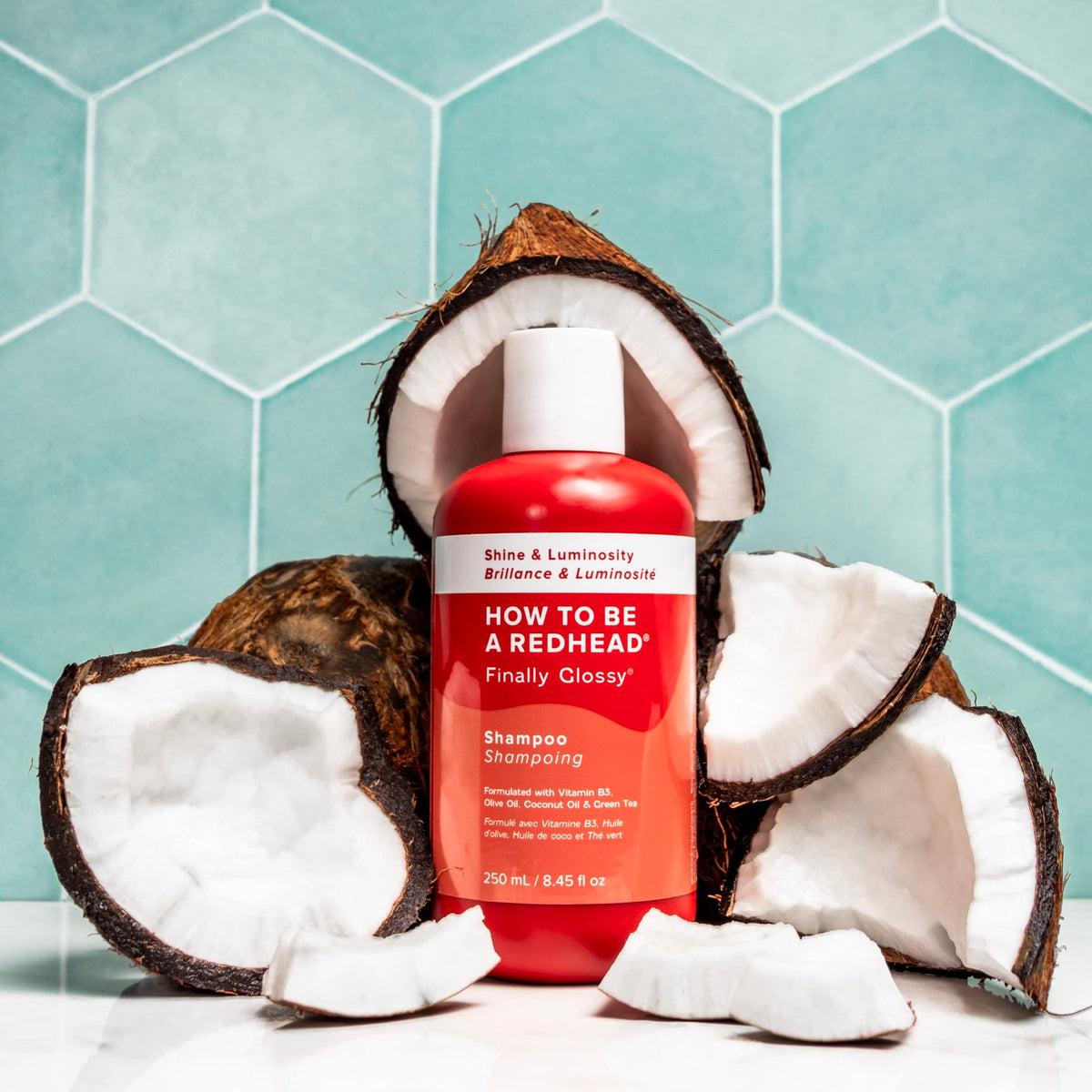Finally Glossy® Shine & Luminosity Shampoo for Redheads Finally Glossy® Shine & Luminosity Shampoo for Redheads