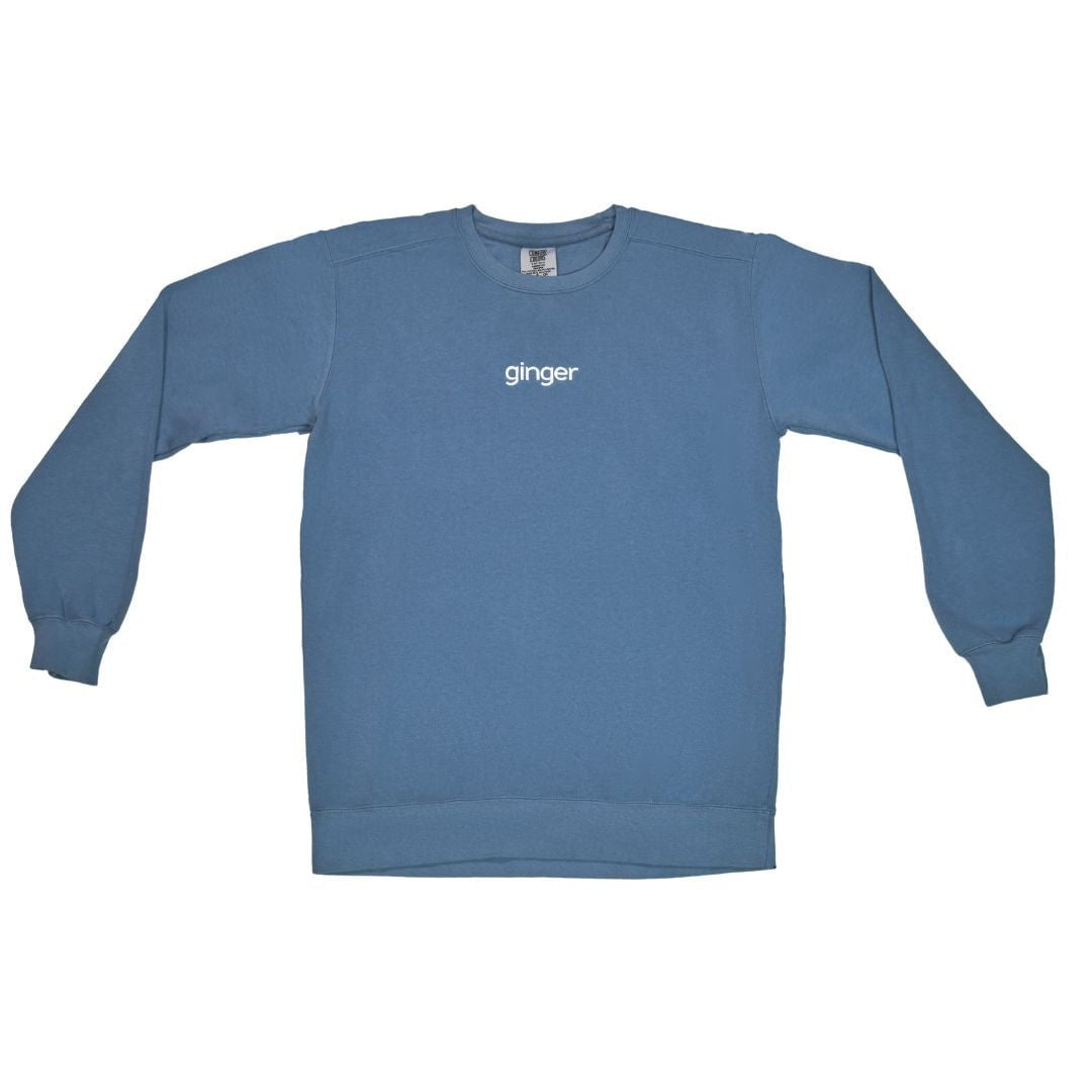 Ginger Crewneck Sweatshirt (Blue Jean) Ginger Crewneck Sweatshirt (Blue Jean)