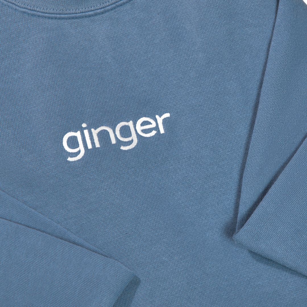 Ginger Crewneck Sweatshirt (Blue Jean) Ginger Crewneck Sweatshirt (Blue Jean)