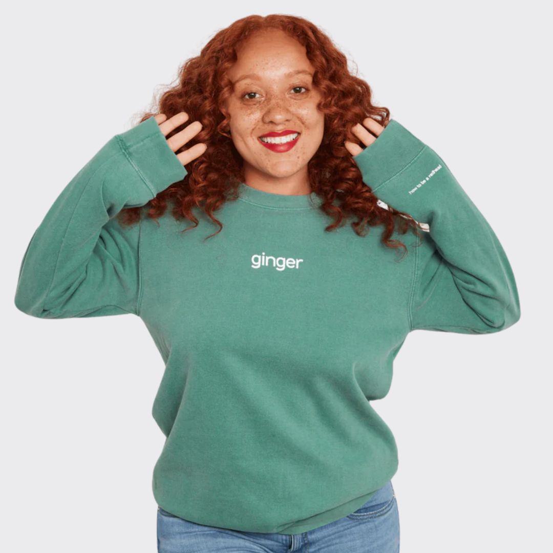 Ginger Crewneck Sweatshirt (Light Green) Ginger Crewneck Sweatshirt (Light Green)