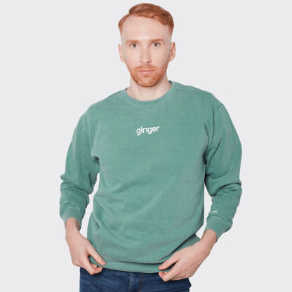 Ginger Crewneck Sweatshirt (Light Green) Ginger Crewneck Sweatshirt (Light Green)