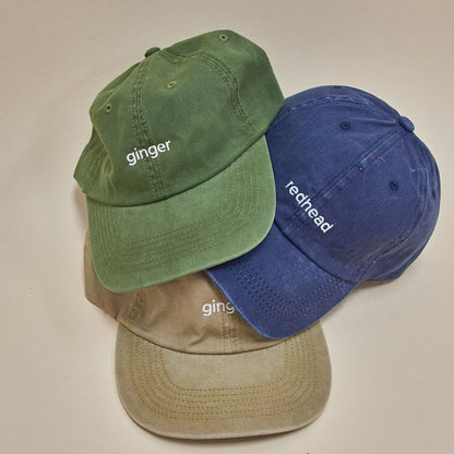 Ginger Denim Baseball Hat Ginger Denim Baseball Hat