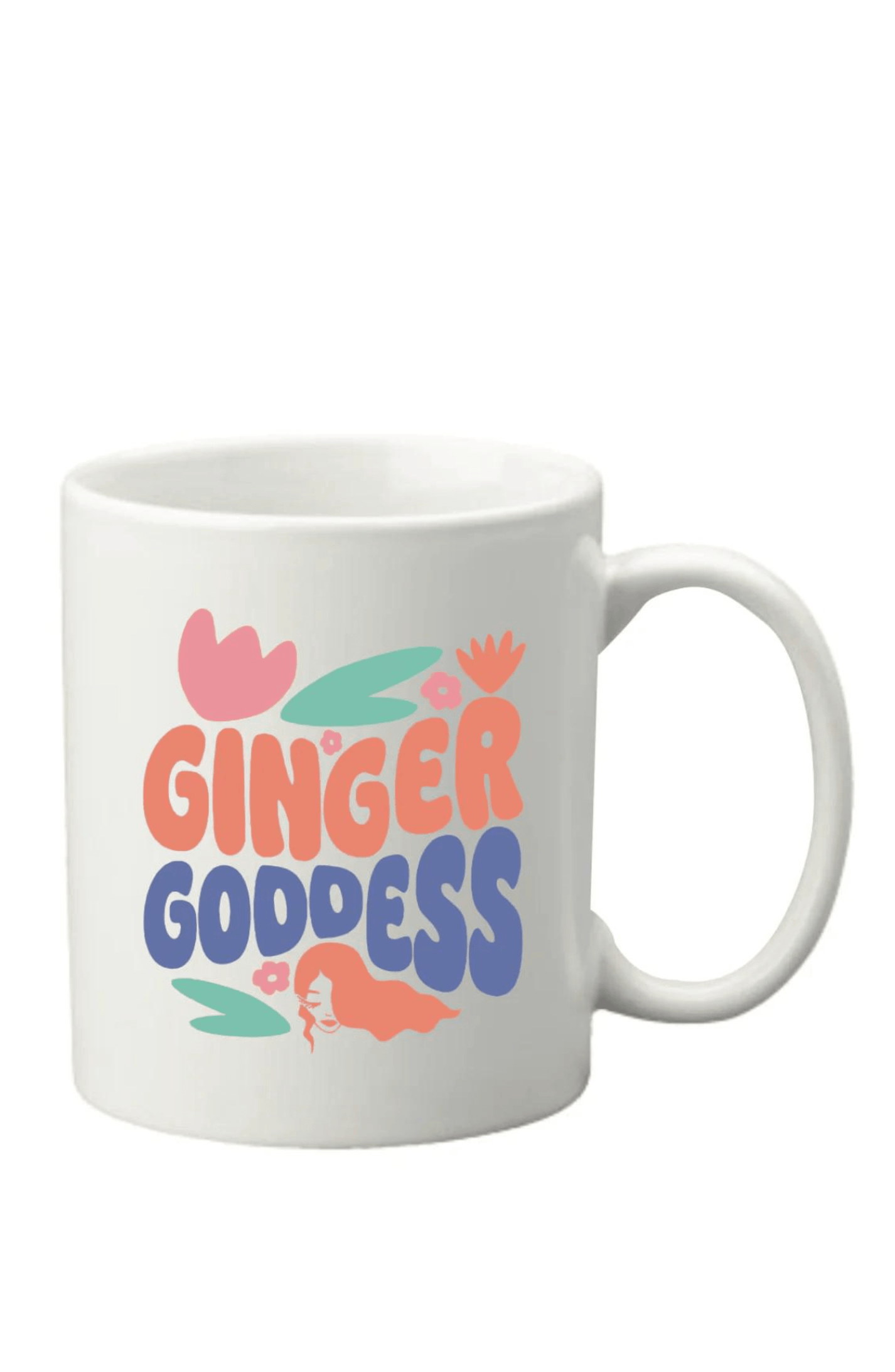 Ginger Goddess Ceramic Mug H2bar 7076
