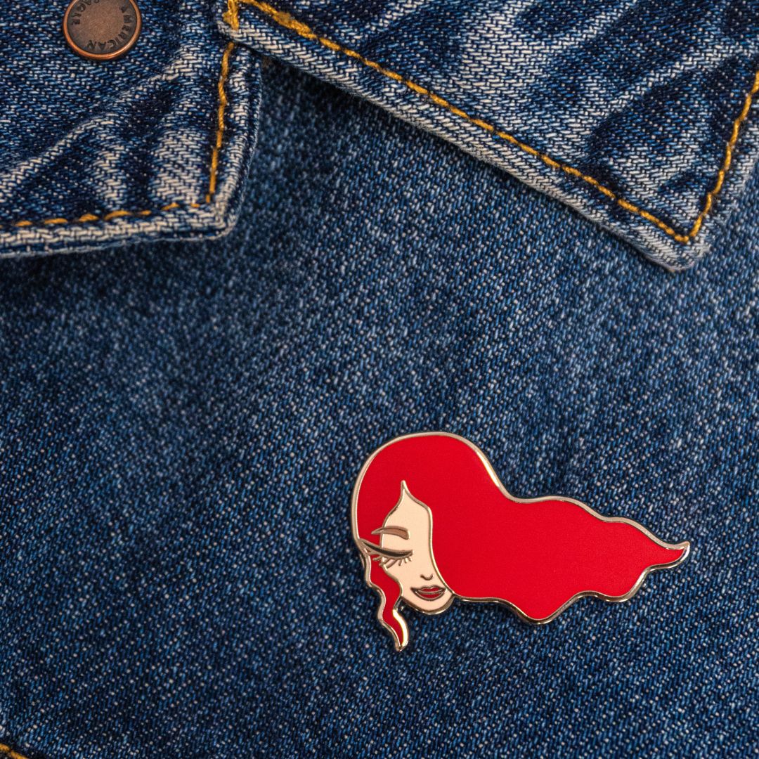 How to be a Redhead Enamel Pin How to be a Redhead Enamel Pin