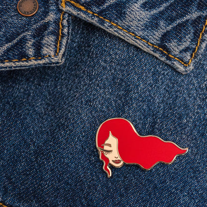How to be a Redhead Enamel Pin How to be a Redhead Enamel Pin
