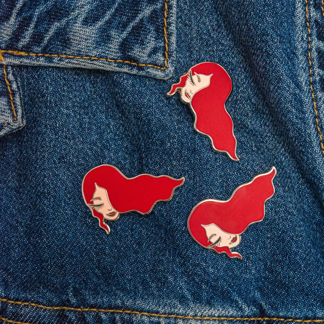 How to be a Redhead Enamel Pin How to be a Redhead Enamel Pin