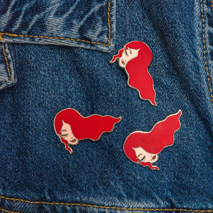 How to be a Redhead Enamel Pin How to be a Redhead Enamel Pin
