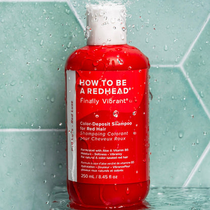 NEW! Finally Vibrant® Color-Deposit Shampoo for Redheads NEW! Finally Vibrant® Color-Deposit Shampoo for Redheads