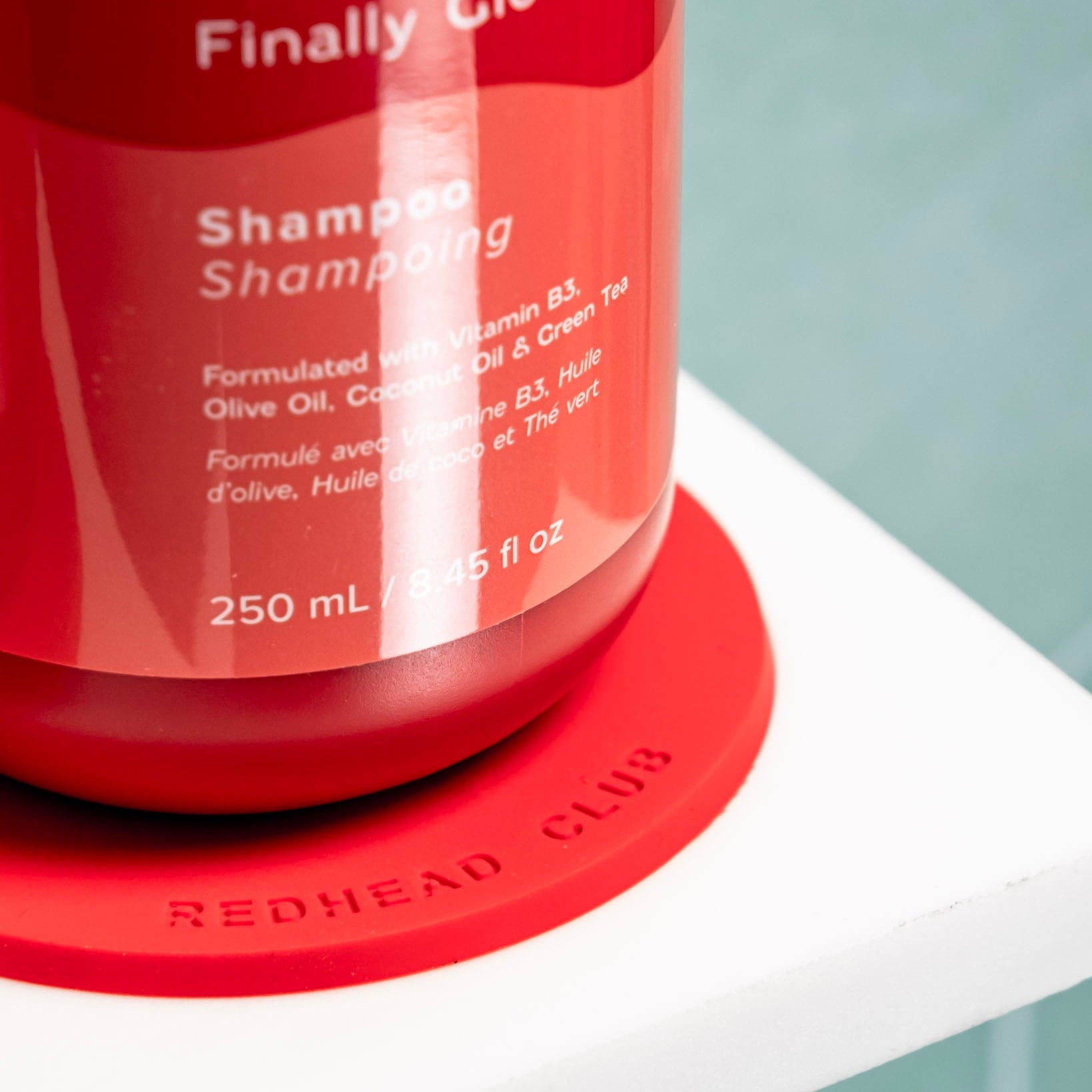 Redhead Club Shower Coaster for Shampoo Bottles Redhead Club Shower Coaster for Shampoo Bottles