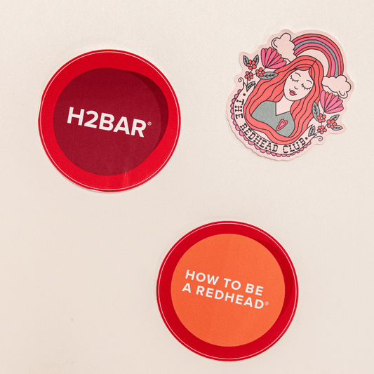 Redhead Club Sticker Trio Redhead Club Sticker Trio