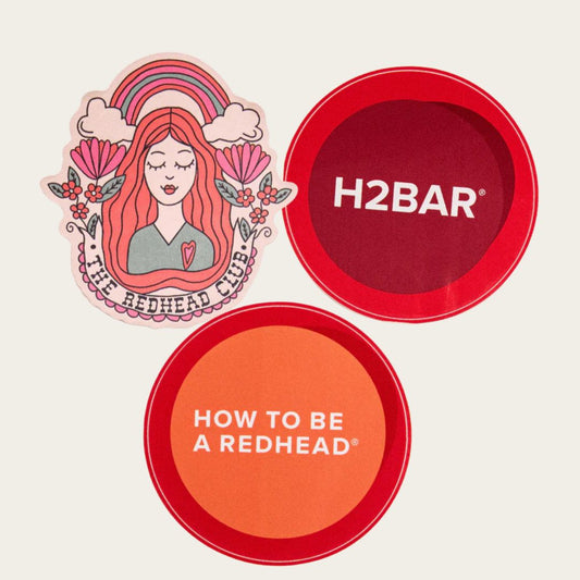 Redhead Club Sticker Trio Redhead Club Sticker Trio