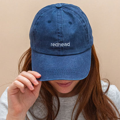 Redhead Embroidered Denim Baseball Hat Redhead Embroidered Denim Baseball Hat