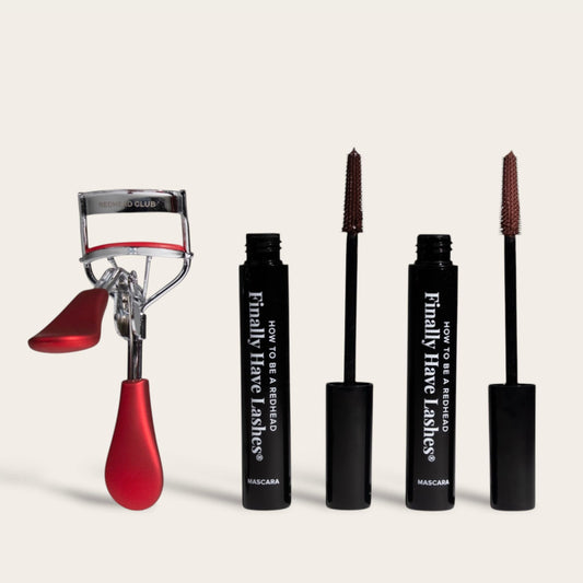 Redhead Lash Set: Mascara Duo + Eyelash Curler Redhead Lash Set: Mascara Duo + Eyelash Curler
