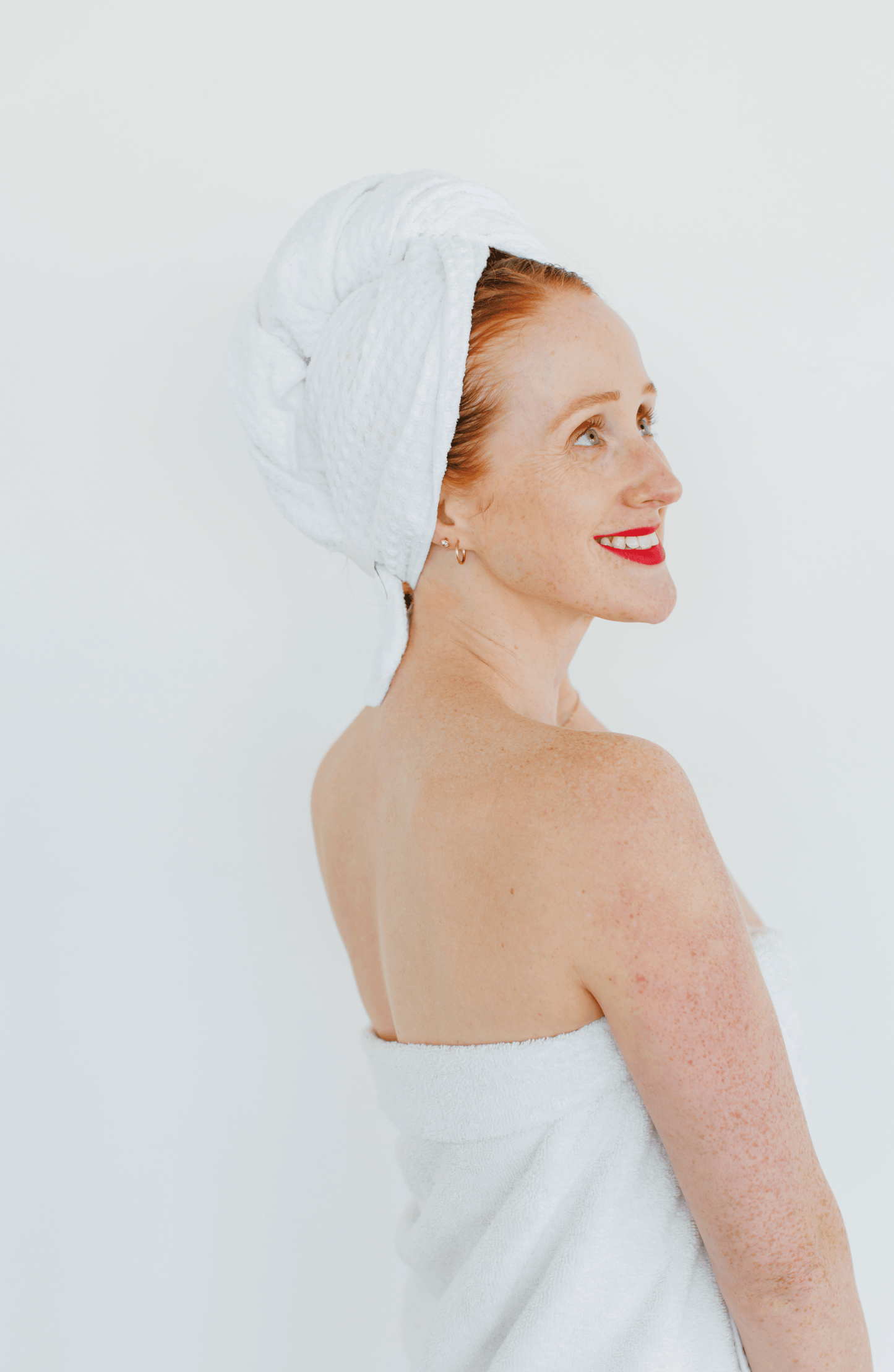 Soft Microfiber Hair Towel for Redheads