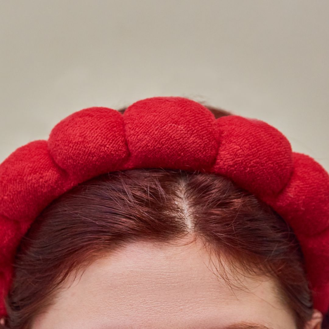 Spa Bubble Headband (Red) Spa Bubble Headband (Red)