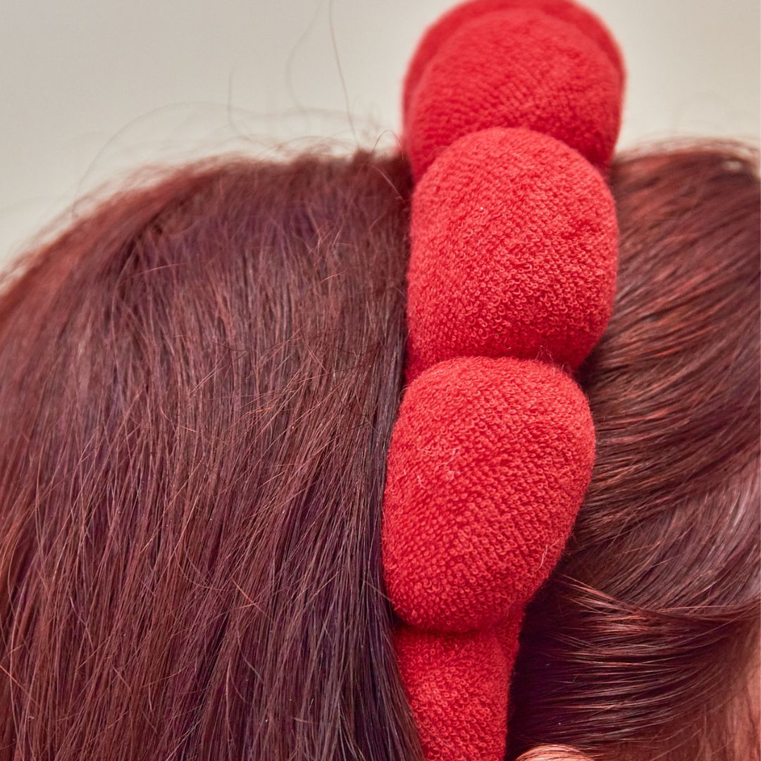 Spa Bubble Headband (Red) Spa Bubble Headband (Red)