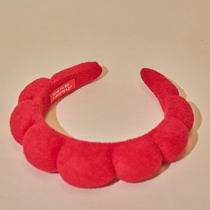 Spa Bubble Headband (Red) Spa Bubble Headband (Red)