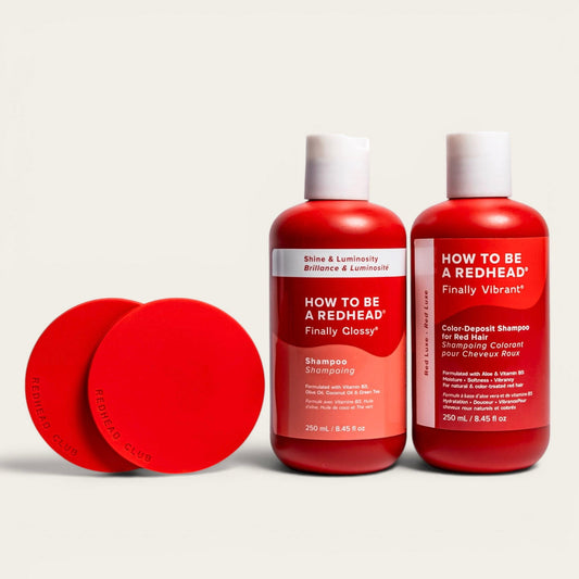 The Redhead Shower Set The Redhead Shower Set