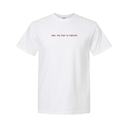 XS (Adult) Yes, My Hair Is Natural Tee Yes, My Hair Is Natural Tee