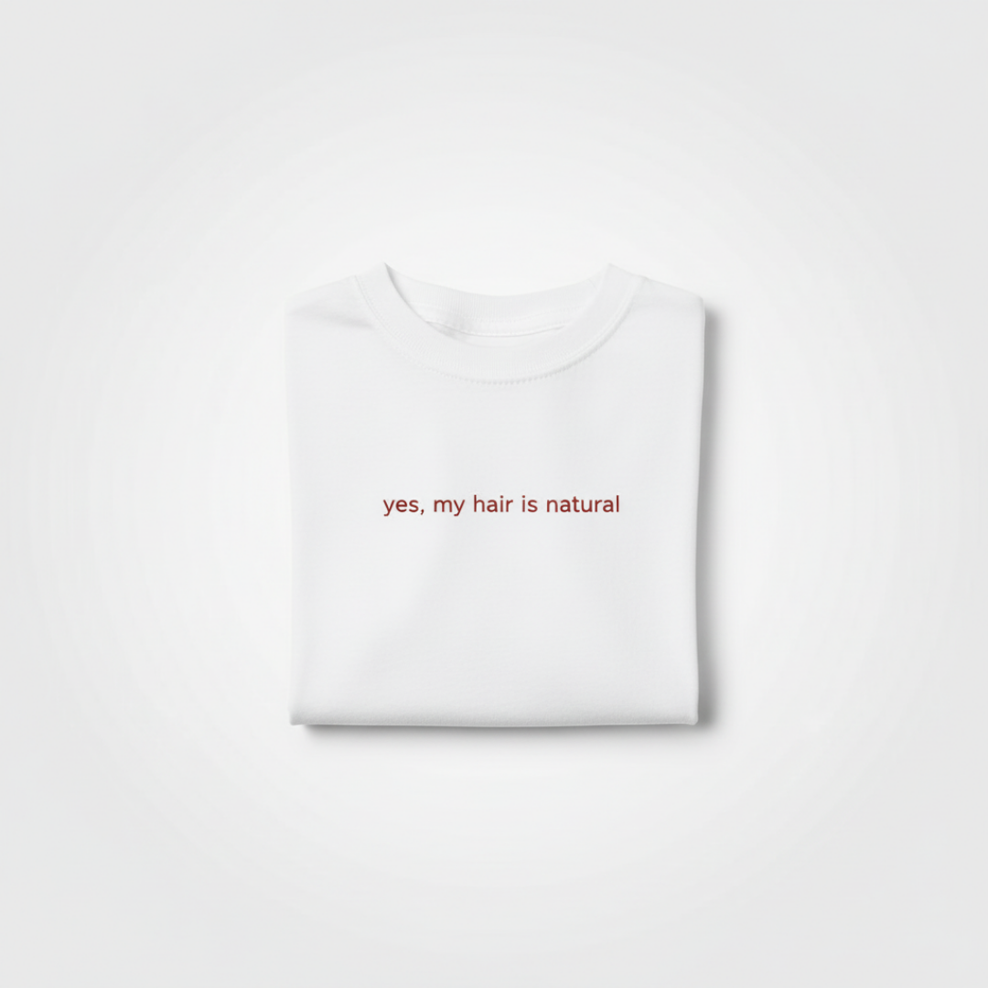 XS (Youth) Yes, My Hair Is Natural Tee Yes, My Hair Is Natural Tee