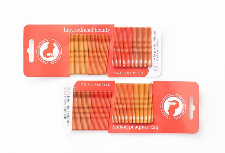 Redhead Bobby Pins