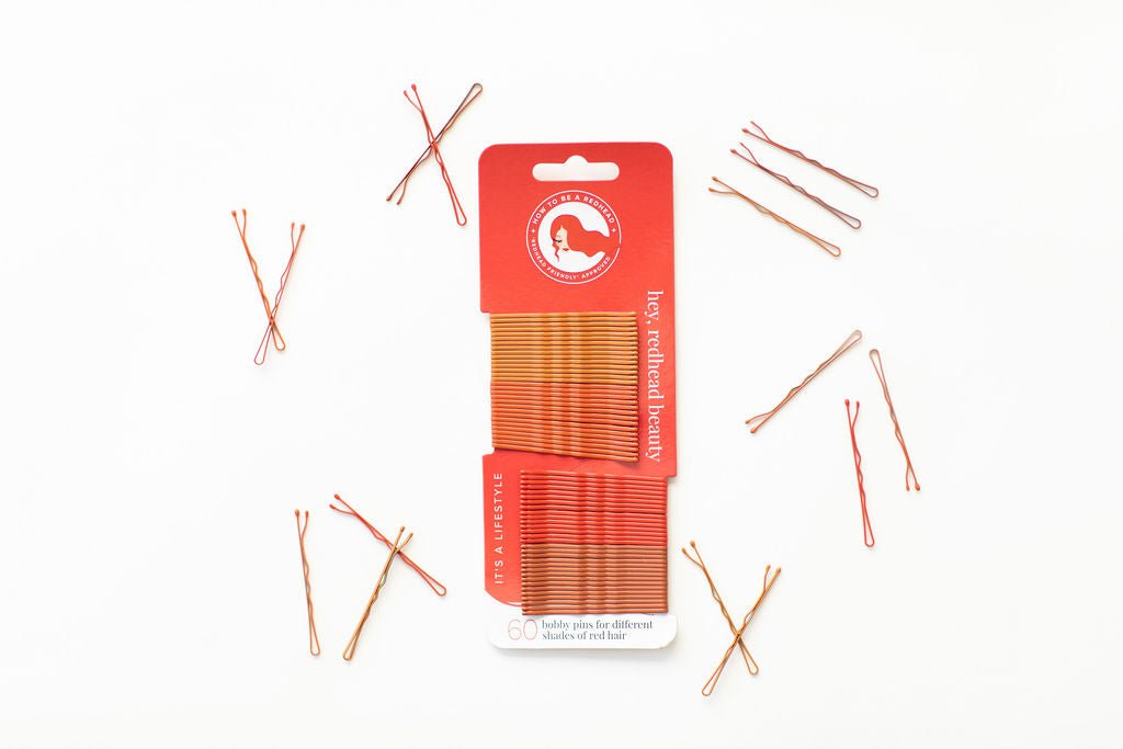 Redhead Bobby Pins