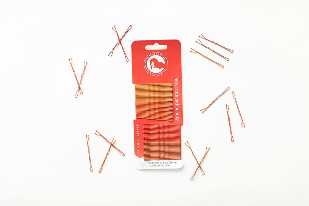 Redhead Bobby Pins