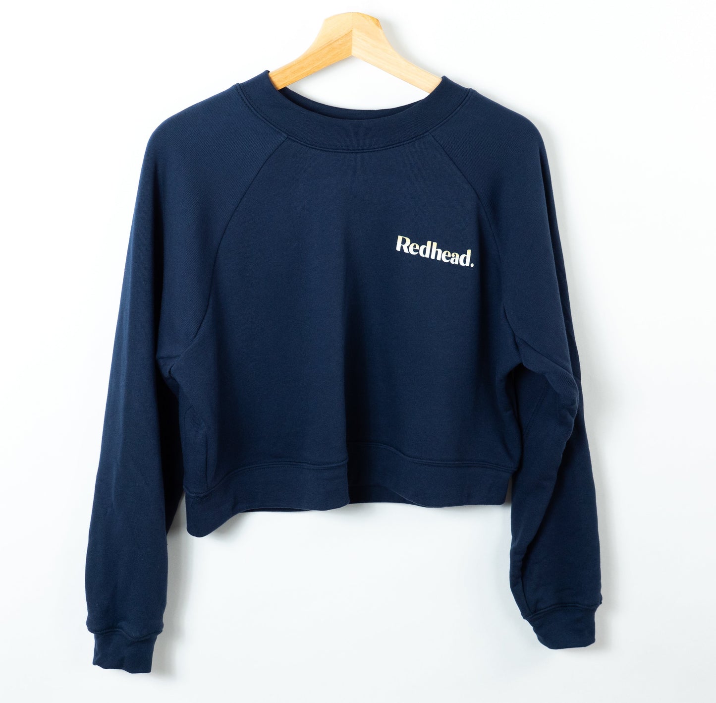 XS NEW! Redhead. Fleece Sweatshirt - Navy