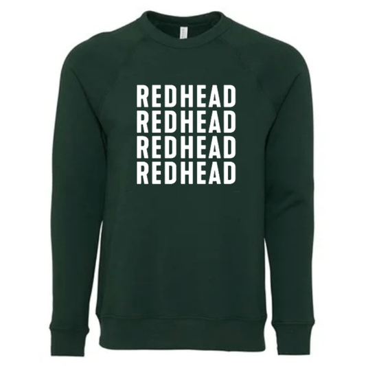 XS REDHEAD 'Autumn Green' Sweatshirt